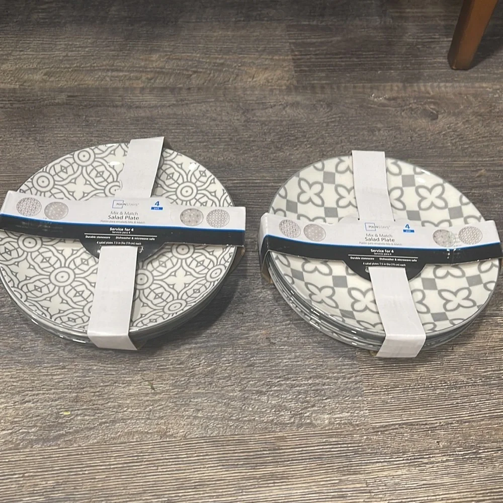 8 pc salad plate